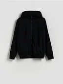 Bluzy dla chłopców - Reserved - Bawełniana bluza - czarny - miniaturka - grafika 1