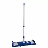 Miotły, szufle, mopy - LUMARKO Mop Szenilowy Duo Niebieski Z drążkiem Teleskopowym F FEN000434 - miniaturka - grafika 1