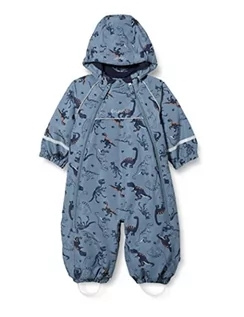Kombinezony dla dzieci - Celavi Unisex Baby Wholesuit with 2 Zippers Snowsuit, China Blue, 80 - grafika 1