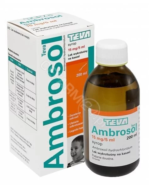 Teva Ambrosol 15mg/5ml 200 ml