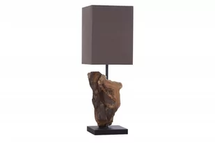 Invicta Interior Lampa stołowa Natural Destiny Small brązowa 40 cm 19479 - Lampy stojące - miniaturka - grafika 1