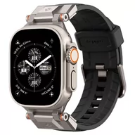 Akcesoria do smartwatchy - SPIGEN DURAPRO ARMOR PASEK DO APPLE WATCH 4 / 5 / 6 / 7 / 8 / SE / ULTRA (42 / 44 / 45 / 49 MM) BLACK - miniaturka - grafika 1