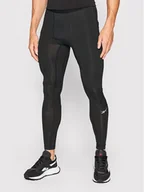 Spodnie sportowe męskie - Reebok Legginsy Workout Ready HG6381 Czarny Slim Fit - miniaturka - grafika 1