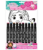 Malowanie po numerach - Kids Euroswan, Malowanie Po Numerkach Gabby S Dollhouse Gd00029 - miniaturka - grafika 1