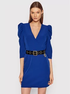 Sukienki - Rinascimento Sukienka koktajlowa CFC0105950003 Niebieski Regular Fit - grafika 1