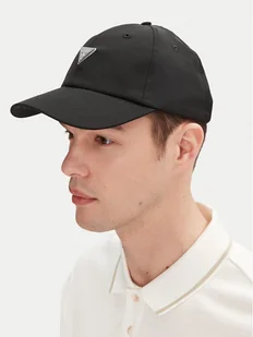 Guess Czapka z daszkiem M4BZ23 WGJP2 Czarny - Czapki męskie - miniaturka - grafika 1
