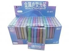 Flamastry metaliczne 6 kolorów - Flamastry - miniaturka - grafika 1