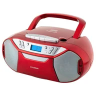 Radioodtwarzacze - Hyundai Boombox TRC 333 AU3BTR Czerwony - miniaturka - grafika 1