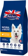 Sucha karma dla psów - Butchers Natural & Healthy, z kurczakiem - 2 x 15 kg Dostawa GRATIS! - miniaturka - grafika 1