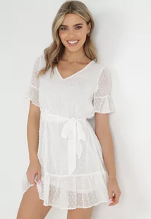 Biała Sukienka Acalopei - Sukienki - miniaturka - grafika 1