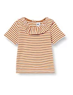 Bluzy dla dziewczynek - Petit Bateau Bluza dziecięca, brązowy tost/biała lalka, 6 miesięcy - miniaturka - grafika 1