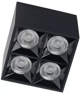 Lampy sufitowe - Nowodvorski Lighting Midi lampa podsufitowa 16W LED czarna 10054 - miniaturka - grafika 1