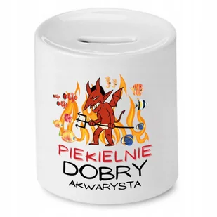 Skarbonka Dla Piromana na Urodziny na Prezent z Nadrukiem ze Zdjęciem + Opakowanie na prezent (wzór 02) - Skarbonki - miniaturka - grafika 1