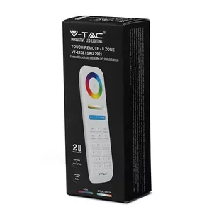 Pilot Kontroler V-TAC RGB+CCT 8-stref VT-2438 - Taśmy LED - miniaturka - grafika 1