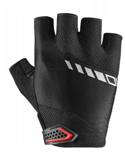 Rękawiczki rowerowe z wkładkami żelowymi rozmiar M czarne - Rękawiczki rowerowe - miniaturka - grafika 1