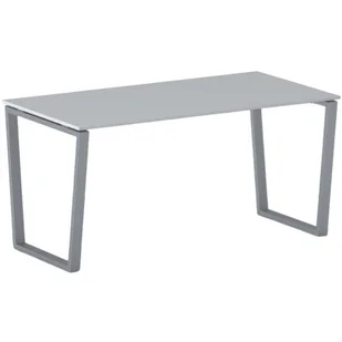 B2B Partner Stół konferencyjny IMPRESS 1600 x 800 x 750 mm, szary 499135 - Stoły i stoliki do biura - miniaturka - grafika 1