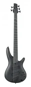 Gitary basowe - Ibanez SRMS625EX-BKF Black Flat Multi Scale gitara basowa - miniaturka - grafika 1