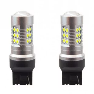 CANBUS AMiO 01173 Żarówki Led 24SMD 3030 T20 7440 W21W White 12V/24V / para AMI-01173 - Żarówki samochodowe - miniaturka - grafika 1