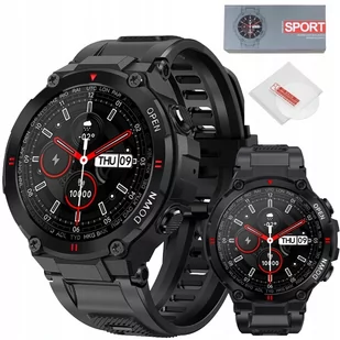 Microwear SG-Gadgets 70 Series Czarny - Smartwatch - miniaturka - grafika 1