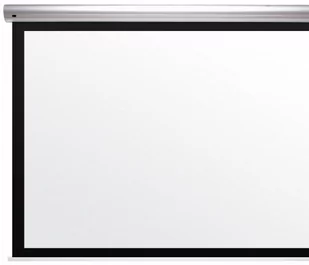 Ekran elektryczny Kauber Blue Label Black Frame 170x128cm / 4:3 / 84" - Ekrany projekcyjne - miniaturka - grafika 1