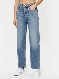 Tommy Hilfiger Jeansy WW0WW38906 Niebieski Relaxed Fit - Spodnie damskie - miniaturka - grafika 1