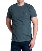 Koszulki męskie - T-shirt Lee MEDIUM WOBBLY 112349081 Evergreen XXL - miniaturka - grafika 1