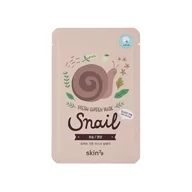 Maseczki do twarzy - SKIN79 Fresh Garden - Maska do twarzy Snail 23g - miniaturka - grafika 1