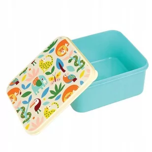 Rex London Lunchbox Dzikie Zwierzęta - Zestawy naczyń dla dzieci - miniaturka - grafika 1