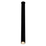Lampy sufitowe - Lampa sufitowa Yabu 1089 Shilo tuba rurka punktowa metalowa czarna - miniaturka - grafika 1