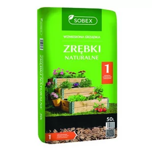 Zrębki Wzniesiona Grządka 50 l - Nawozy ogrodnicze - miniaturka - grafika 1