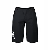 Spodenki rowerowe - Spodenki rowerowe Poc Essential Enduro Shorts Uranium Black, XL - miniaturka - grafika 1
