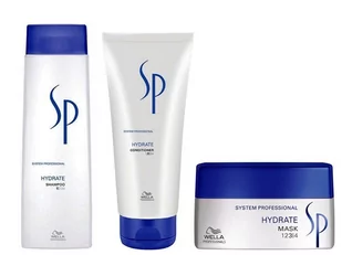 Wella SP, Hydrate, zestaw kosmetyków, 3 szt. - Zestawy kosmetyków damskich - miniaturka - grafika 1