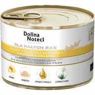 Mokra karma dla psów - Dolina Noteci PREMIUM dla psów małych ras JUNIOR bogata w żołądki z kurczaka z wątróbką cielęcą 185 g - miniaturka - grafika 1