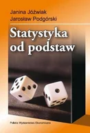 Podręczniki dla szkół wyższych - Statystyka od podstaw - Janina Jóźwiak, Jarosław Podgórski - miniaturka - grafika 1