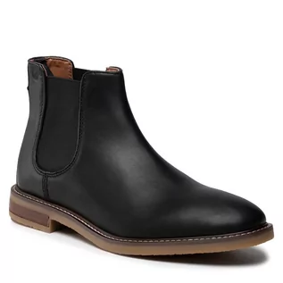 Sztyblety damskie - Sztyblety CLARKS - Jaxen Chelsea 261627297 Black Leather - grafika 1