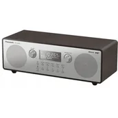 Radioodtwarzacze - Panasonic -RF-D100BT - DAB portable radio - Bluetooth - Stereo - Srebrny RF-D100BTEGT - miniaturka - grafika 1
