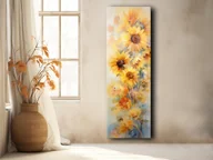 Obrazy i zdjęcia na płótnie - Słoneczniki - Obraz na płótnie - Druk, Blejtrama - Akwarela, Olej, Loft #43 - miniaturka - grafika 1