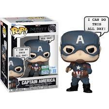 Funko POP the Infinity Saga 1480 Captain America WonderCon 2025