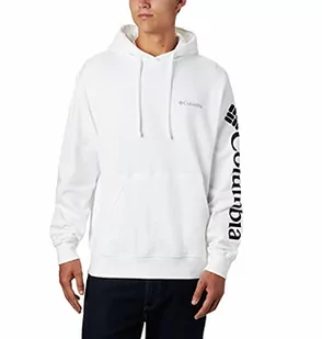 Columbia Męska bluza z kapturem z kapturem z nadrukiem Viewmont Ii biały 2X - Bluzy męskie - miniaturka - grafika 1