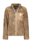 Kurtki damskie - Geographical Norway Kurtka polarowa "Upecious" w kolorze szarobrązowym - miniaturka - grafika 1