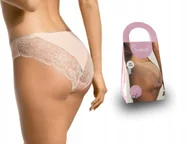 Bielizna nocna - Babell Figi 2003 Bezszwowe Oddychające Beżowe XL - miniaturka - grafika 1