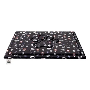Legowisko dla psa miękkie (mata) małe 70x60 cm wodoodporne Kolor pokrowca: Czarne kostki - Legowiska dla psów - miniaturka - grafika 1