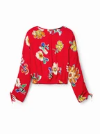 Bluzki damskie - DESIGUAL - SUPER BLUZKA M T108 - miniaturka - grafika 1
