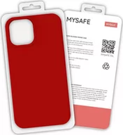 Etui i futerały do telefonów - Mysafe MYSAFE ETUI SILIKONOWE IPHONE 13 MINI CZERWONY PUDEŁKO - miniaturka - grafika 1