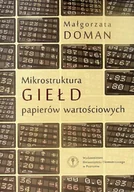 Biznes - Mikrostruktura giełd papierów wartościowych - miniaturka - grafika 1