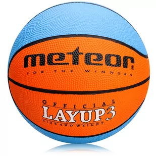METEOR PIŁKA DO KOSZYKÓWKI LAYUP #3 METEOR 07067 - Koszykówka - miniaturka - grafika 1
