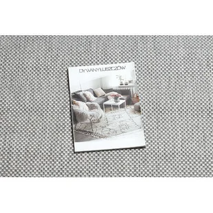 Dywan SZNURKOWY SIZAL FLAT 48663/320 szary GŁADKI Szary, 120x170 - Dywany - miniaturka - grafika 1