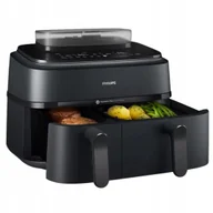 Frytkownice - Frytkownica Beztłuszczowa Airfryer Philips 9L 19W1 Czyszczenie Parą 2 Kosze - miniaturka - grafika 1