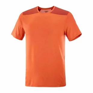 Koszulka Salomon Outline Burnt Ochre - Koszulki sportowe damskie - miniaturka - grafika 1