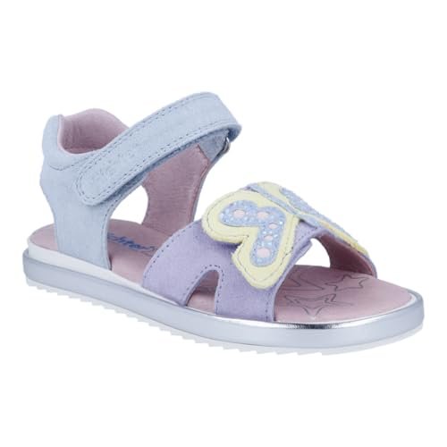Richter Buty dziecięce dla chłopców i dziewczynek, sandały Romea, flied/cytryna/past/cam, 28 EU